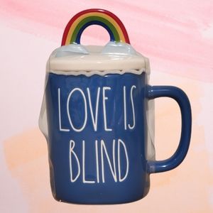 RAE DUNN LOVE IS BLIND "Pride" MUG NWT NIB